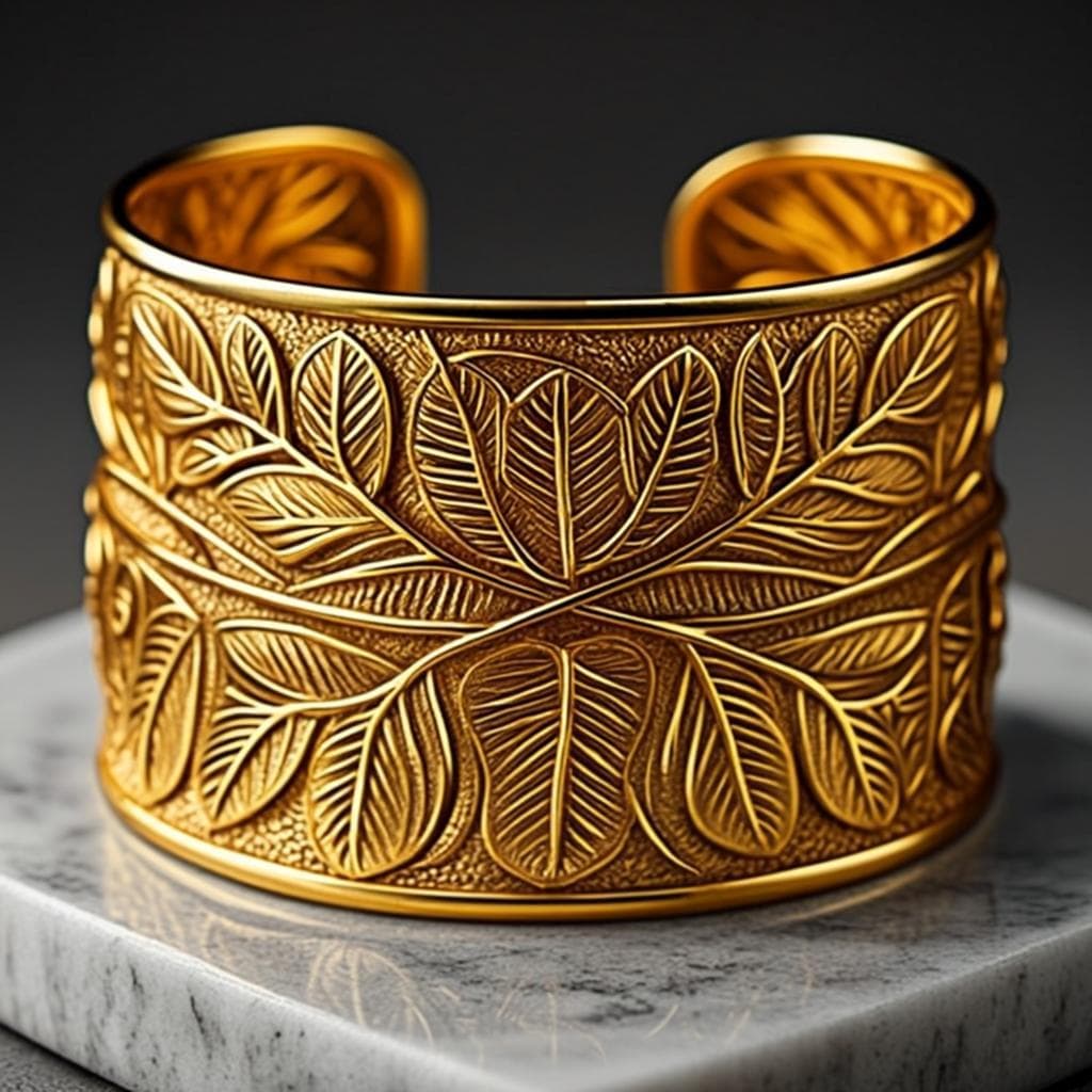 Bracelet tribal laiton