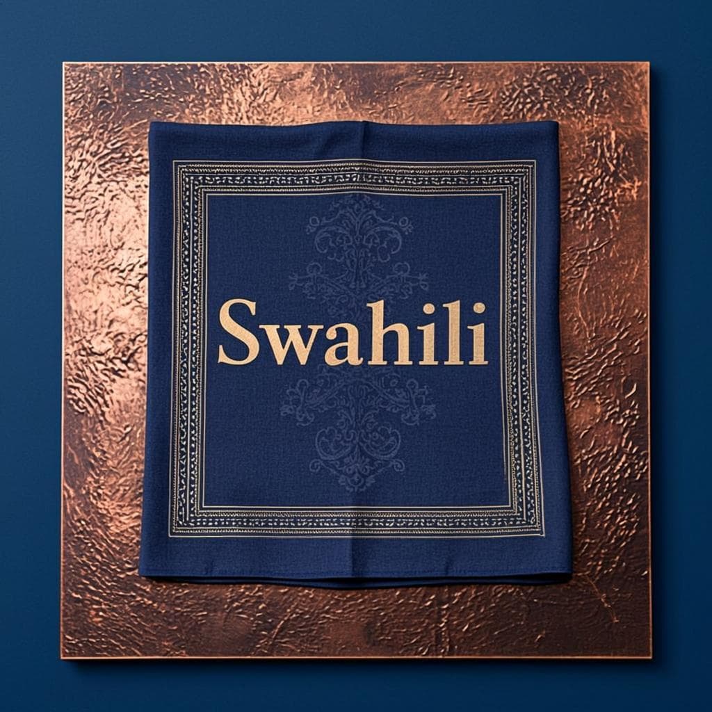 Caftan swahili brodé — vue alternative